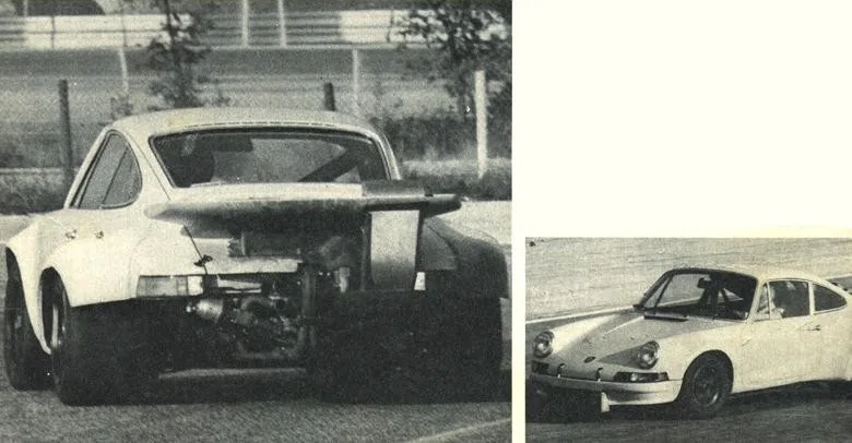 Test au circuit Paul Ricard, automne 1973